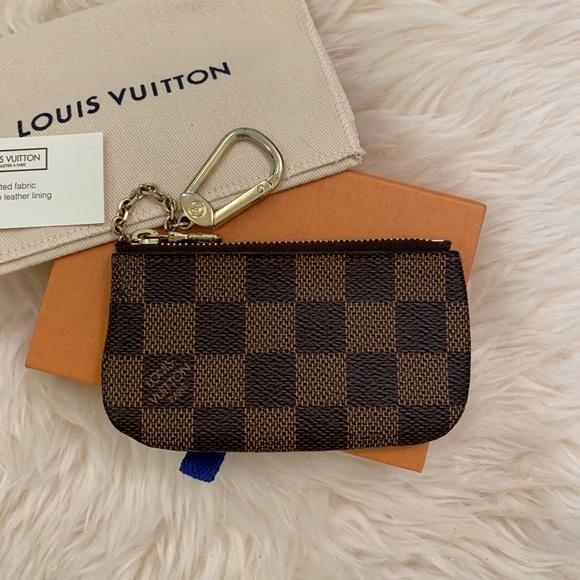 Louis Vuitton Handbags - Louis Vuitton Damier Ebene Chain Key Holder Pouch